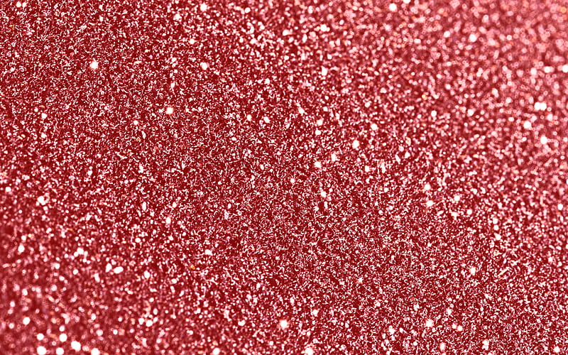 red glitter texture, creative red background, glitter, red shiny background, HD wallpaper