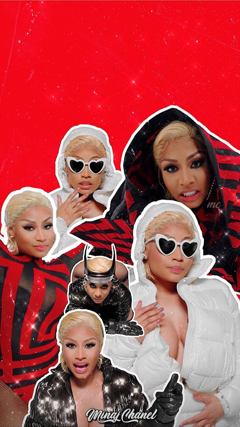 Nicki Minaj , barbz, dip mv, nicki minaj, nicki minaj red, queen nicki, HD phone wallpaper