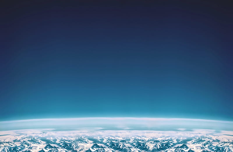 Ozone Ultra, Space, Planet, Earth, Blue, HD wallpaper