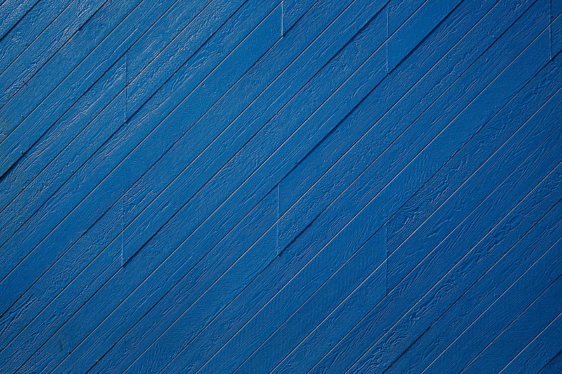 wall, paint, obliquely, wooden, blue, HD wallpaper