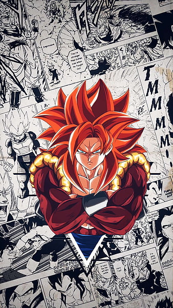 Gogeta ssj4  Goku desenho, Animes wallpapers, Dragon ball