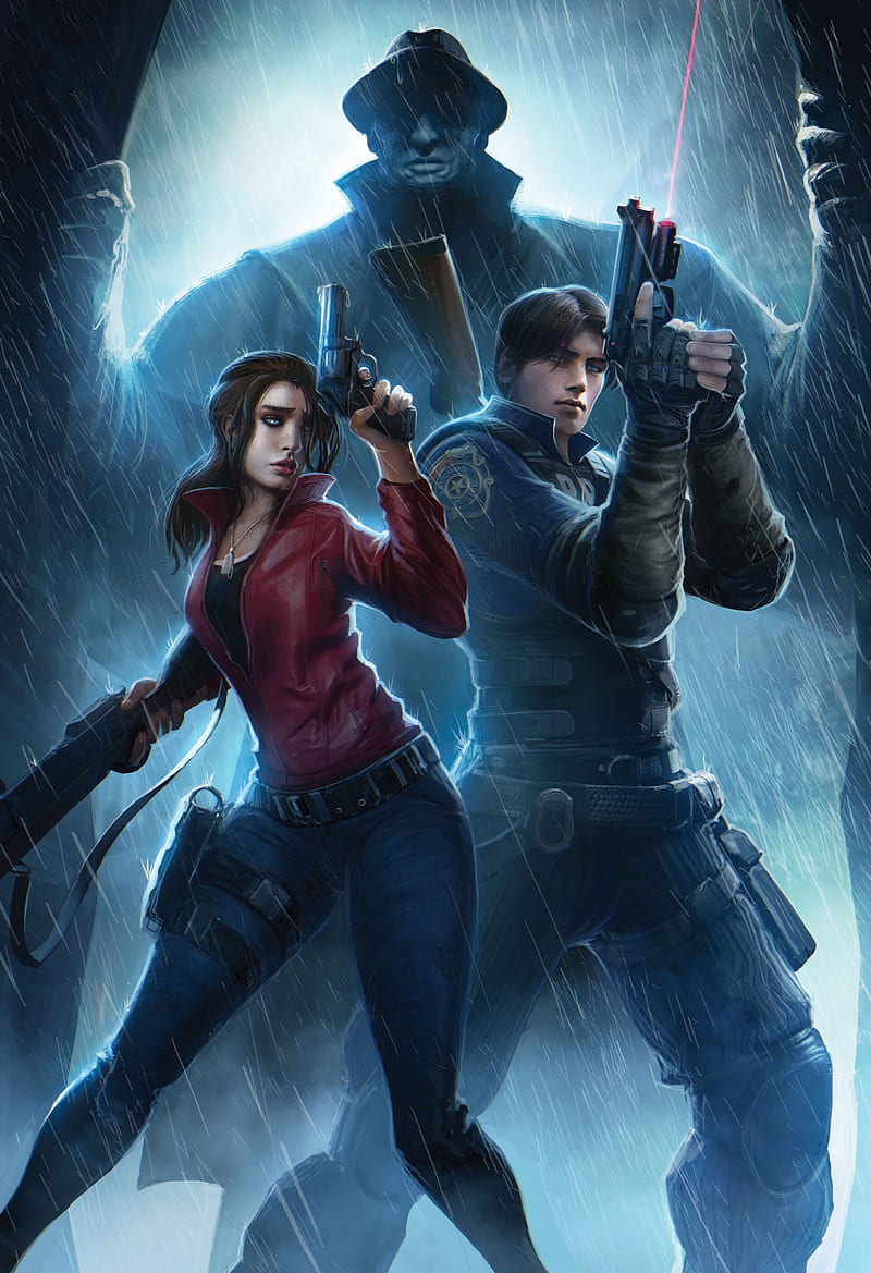 Resident Evil 2 Game Poster, HD phone wallpaper