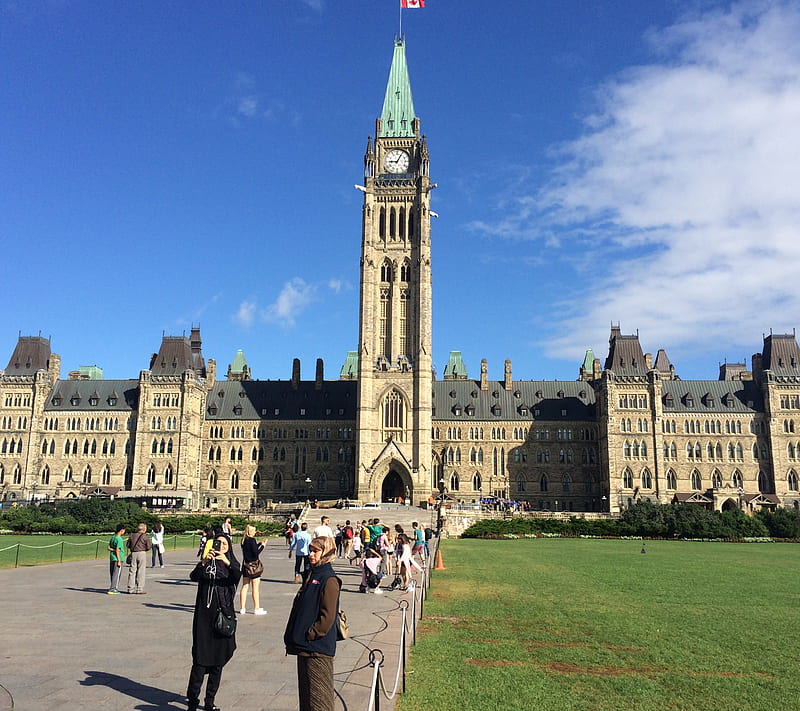 Parliament, architecture, building, canada, legislature, people, HD wallpaper