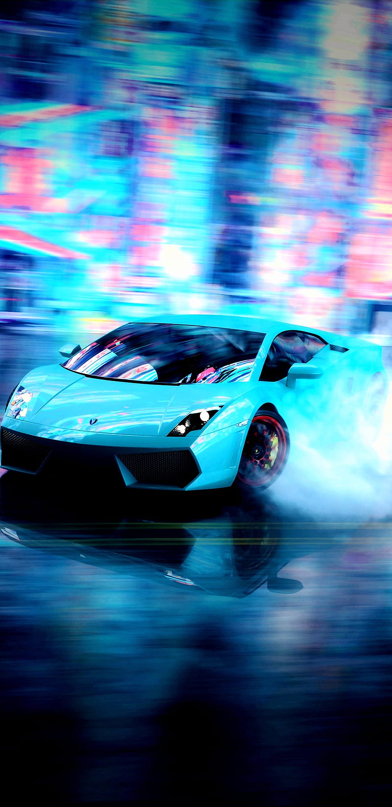 Lamborghini, bule, tipo, Fondo de pantalla de teléfono HD | Peakpx