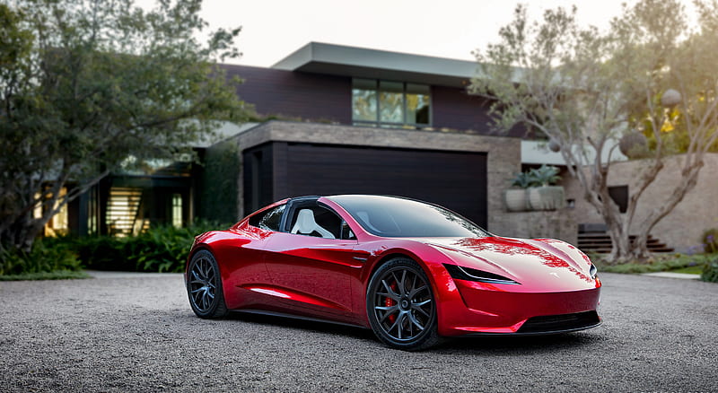 2020 Tesla Roadster - Front Three-Quarter , car, HD wallpaper