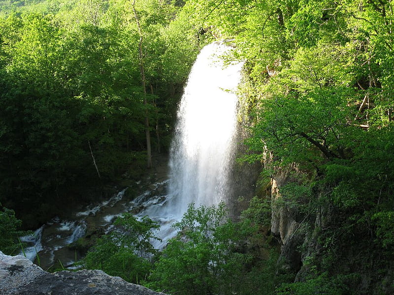 Falling Spring Water Falls, springs, covington, va, waterfalls, HD wallpaper