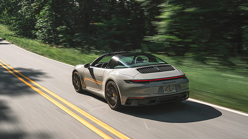 2022 Porsche 911 Targa 4 GTS, Convertible, Flat 6, Turbo, car, HD wallpaper