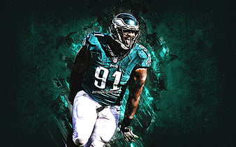 Jason Kelce, grunge art, Philadelphia Eagles, american football, football  center, HD wallpaper