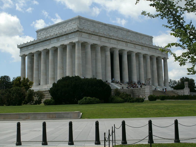 Lincoln Memorial, Abraham Lincoln, President, Memorial, statue, HD wallpaper
