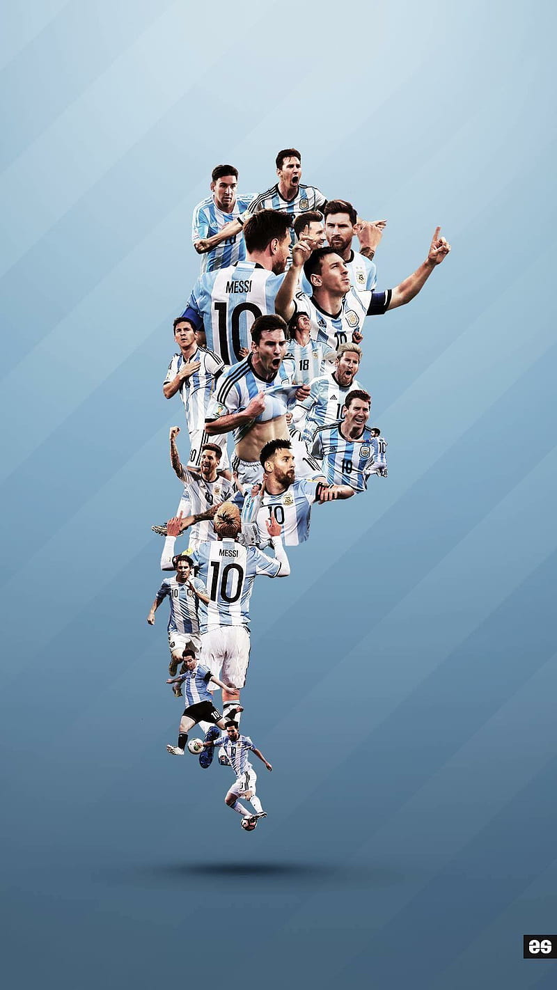 Messi, argentina, football, rey, HD phone wallpaper