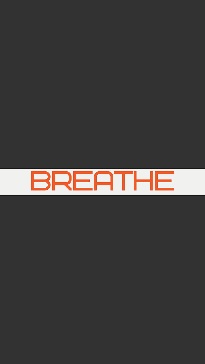 breath, word, inscription, text, HD phone wallpaper