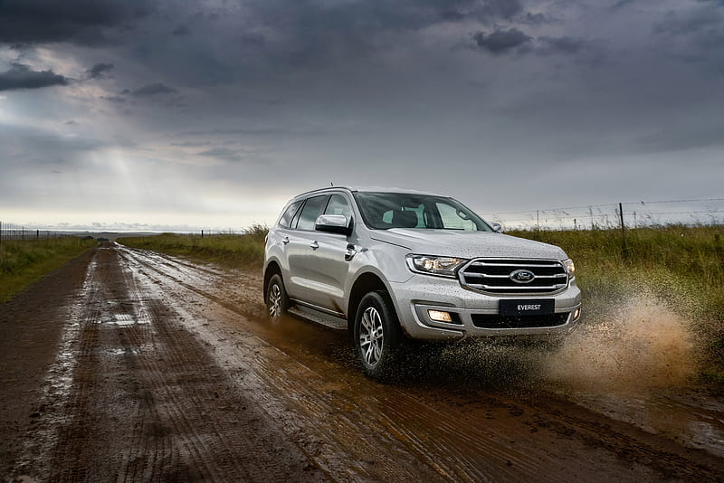 Ford, Ford Everest, Car, SUV, Silver Car, HD wallpaper