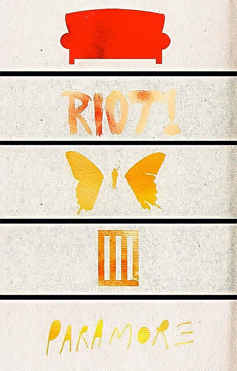 Riot! Album Cover  Paramore, Album covers, Music poster