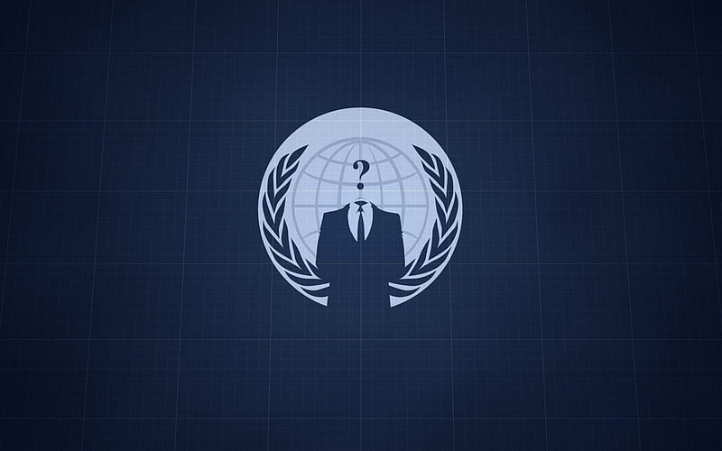 Anonymous V For Vendetta, anonymus, hacker, computer, HD wallpaper