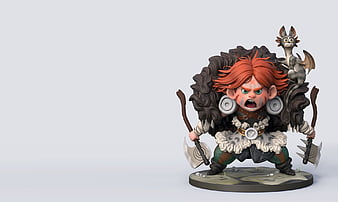 Viking Boy Art, HD wallpaper