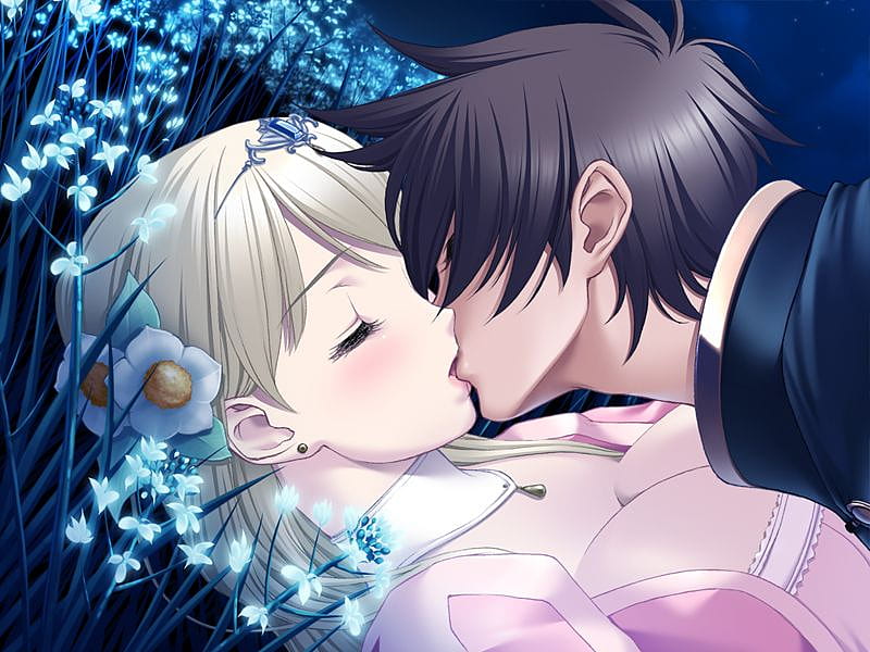 Anime Love Kiss Wallpapers - Wallpaper Cave