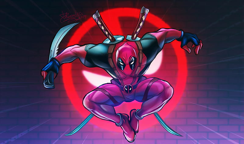 Deadpool New Artwork , deadpool, superheroes, artwork, artist, digital-art, HD wallpaper