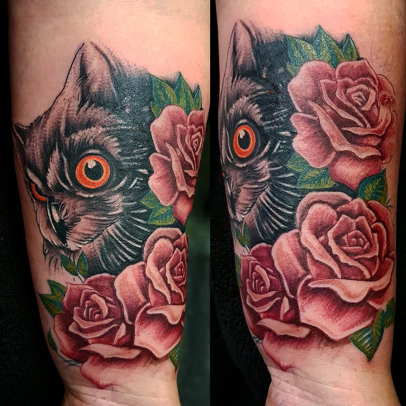 Owl tattoo by Matt Webb  Post 16490