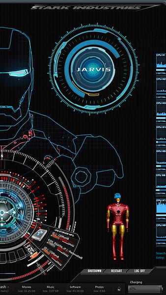 Iron Man Jarvis Hd Wallpapers Live Wallpaper  Imágenes españoles