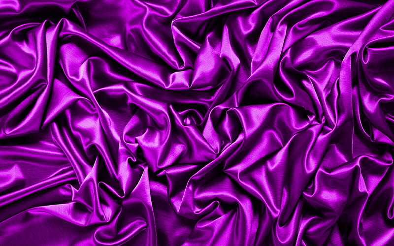 violet satin background silk textures, satin wavy background, violet backgrounds, satin textures, satin backgrounds, violet silk texture, HD wallpaper