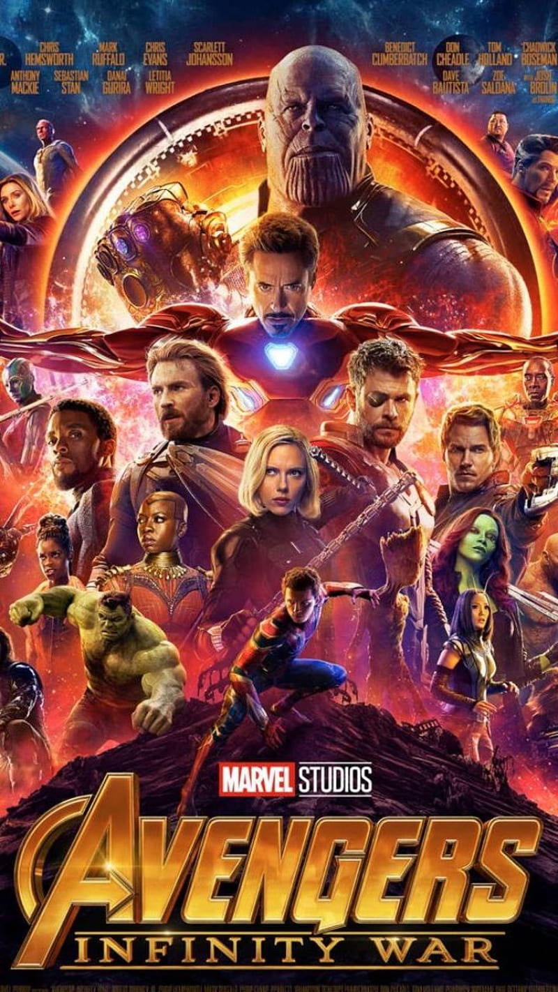 Avengers Infinity, avengers 3, mcu, marvel, thanos, team, super, fecklessabandon, feckless, god, HD phone wallpaper