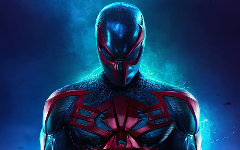 Spider-Man 2099 fan art, superheroes, Marvel Comics, Spider-Man, creative,  Spiderman, HD wallpaper | Peakpx