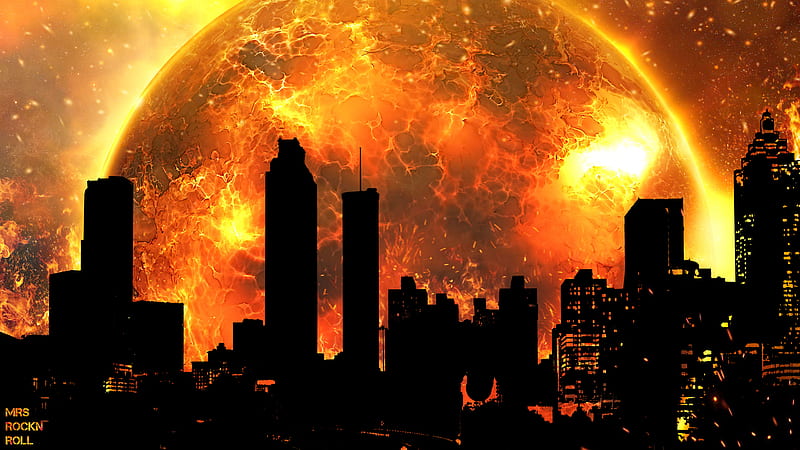 Doomsday Sun Fireball, HD wallpaper