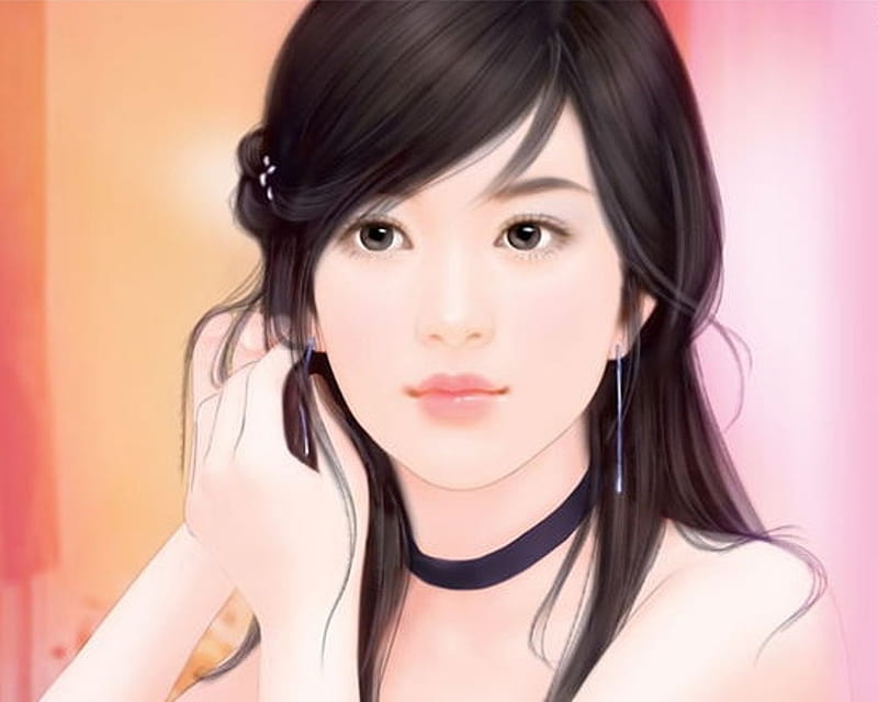 Chinese Girl Pretty Bonito Woman Women Nice Anime Hot Beauty Anime Girl HD