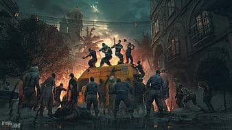 Dying Light vs Zombies, HD wallpaper