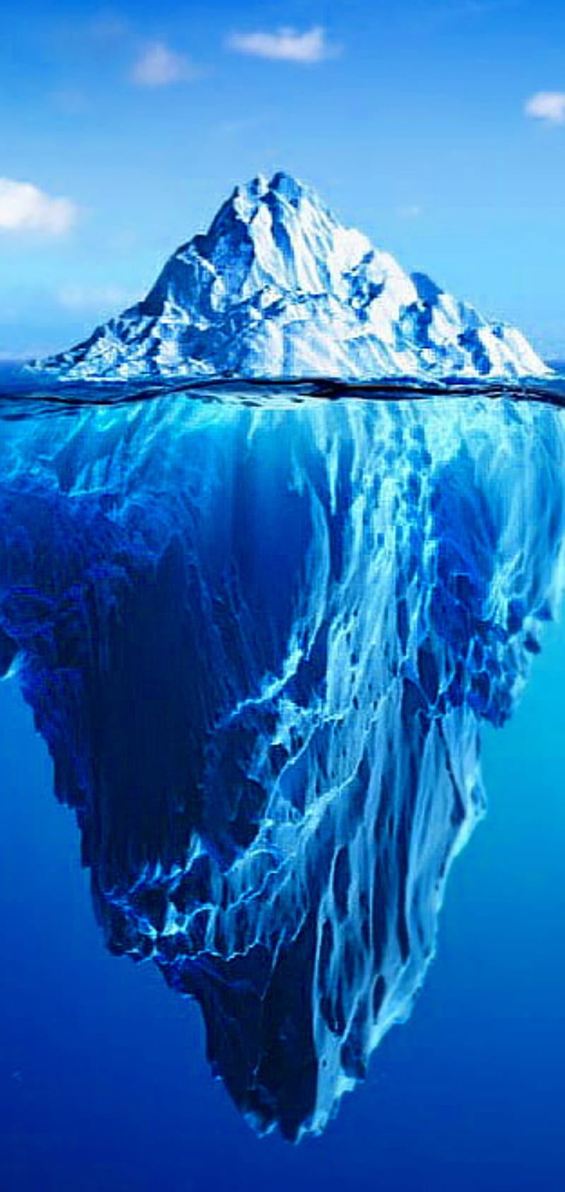 Iceberg , blue, ice, japan, mountain, mountains, sky, snow, storm, storms, water, HD phone wallpaper