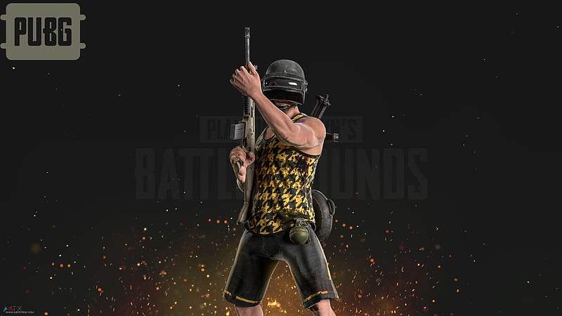 Rifle Game Player Rifle PUBG, HD wallpaper