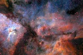 Carina Nebula Stars Space Wallpaper 8K #8301h