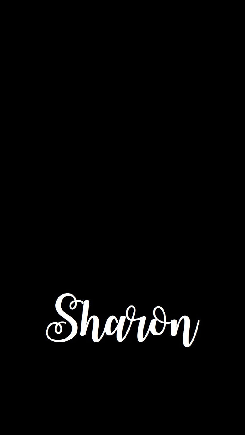 Sharon, calligraphy, name, HD phone wallpaper
