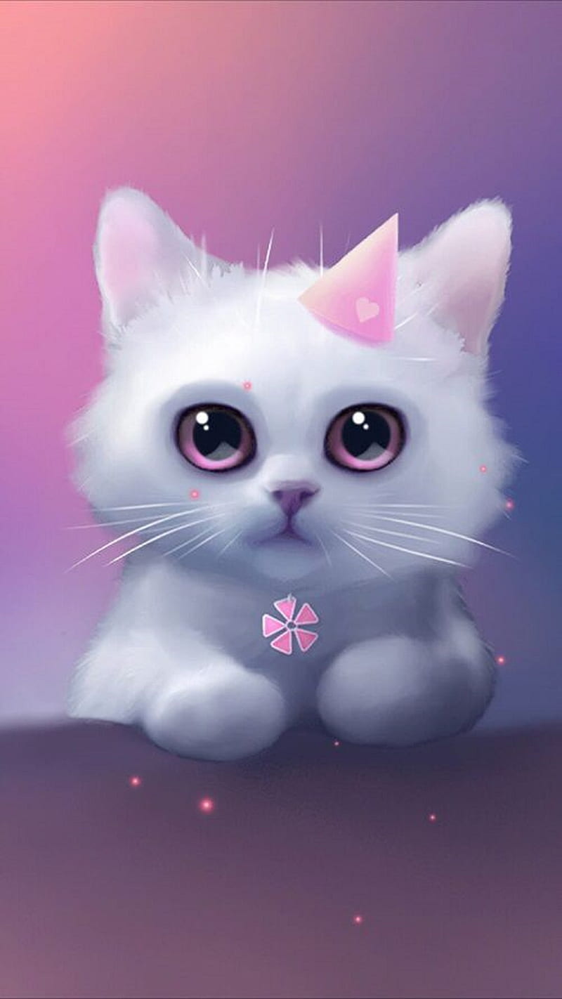 Cat, cute, sweet, HD phone wallpaper | Peakpx