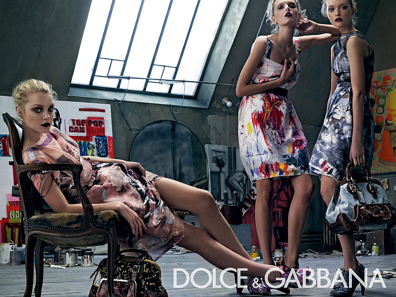 Dolce & Gabbana SS08 02, ad campaign, art, gemma ward, dolce and gabbana,  fashion, HD wallpaper | Peakpx