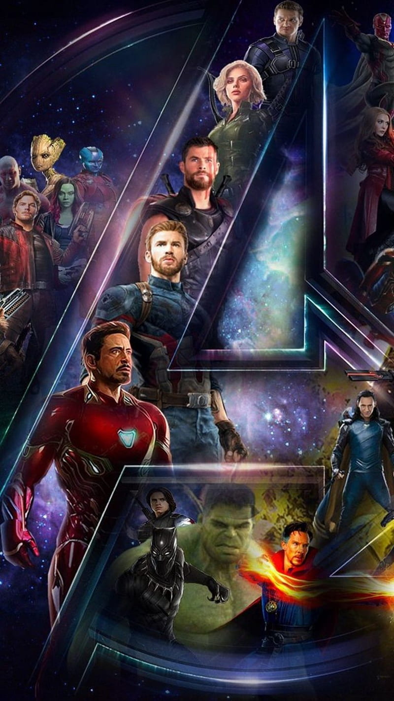 End game, avengers, marvel, iron man, hulk, thor, captain marvel, movie, HD phone wallpaper