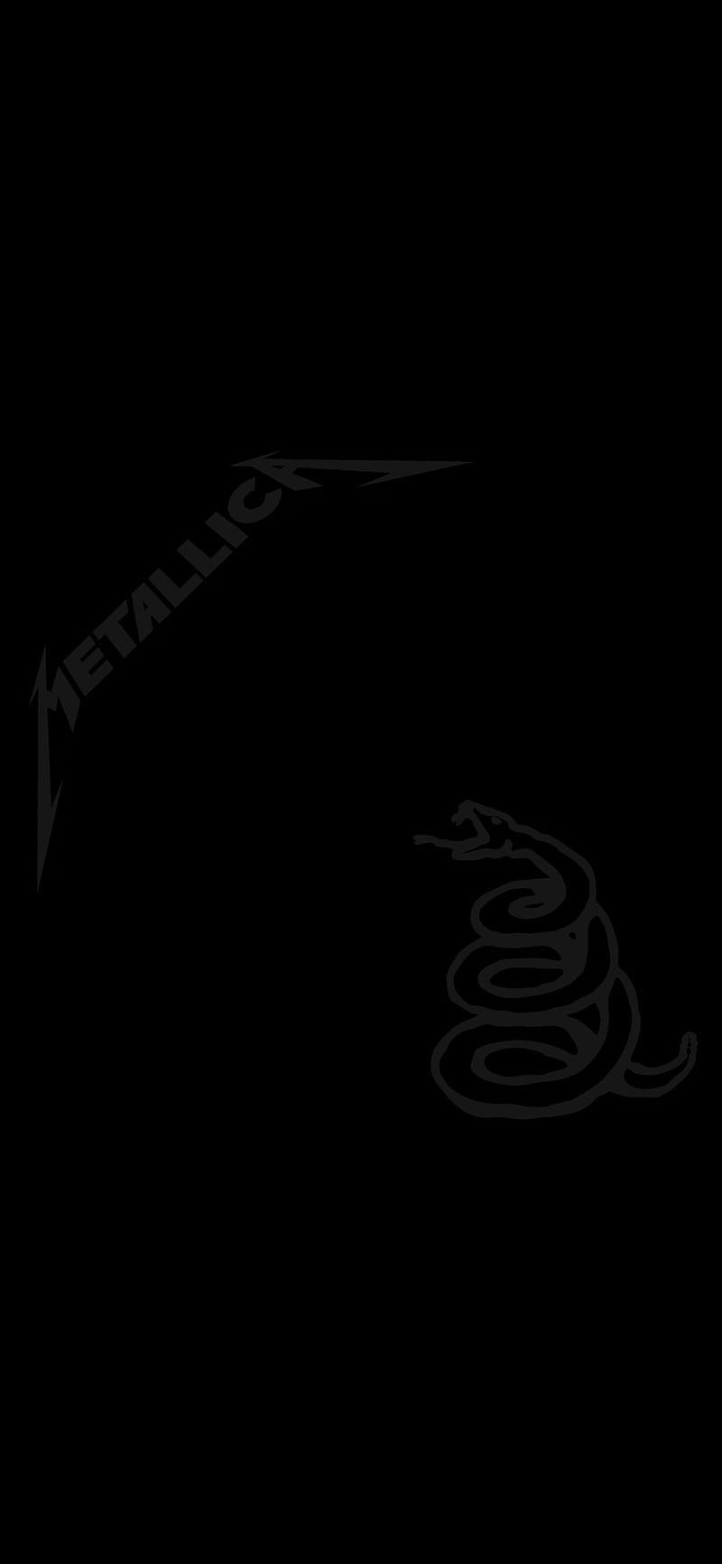 Metallica, background, black album, cd front, HD phone wallpaper
