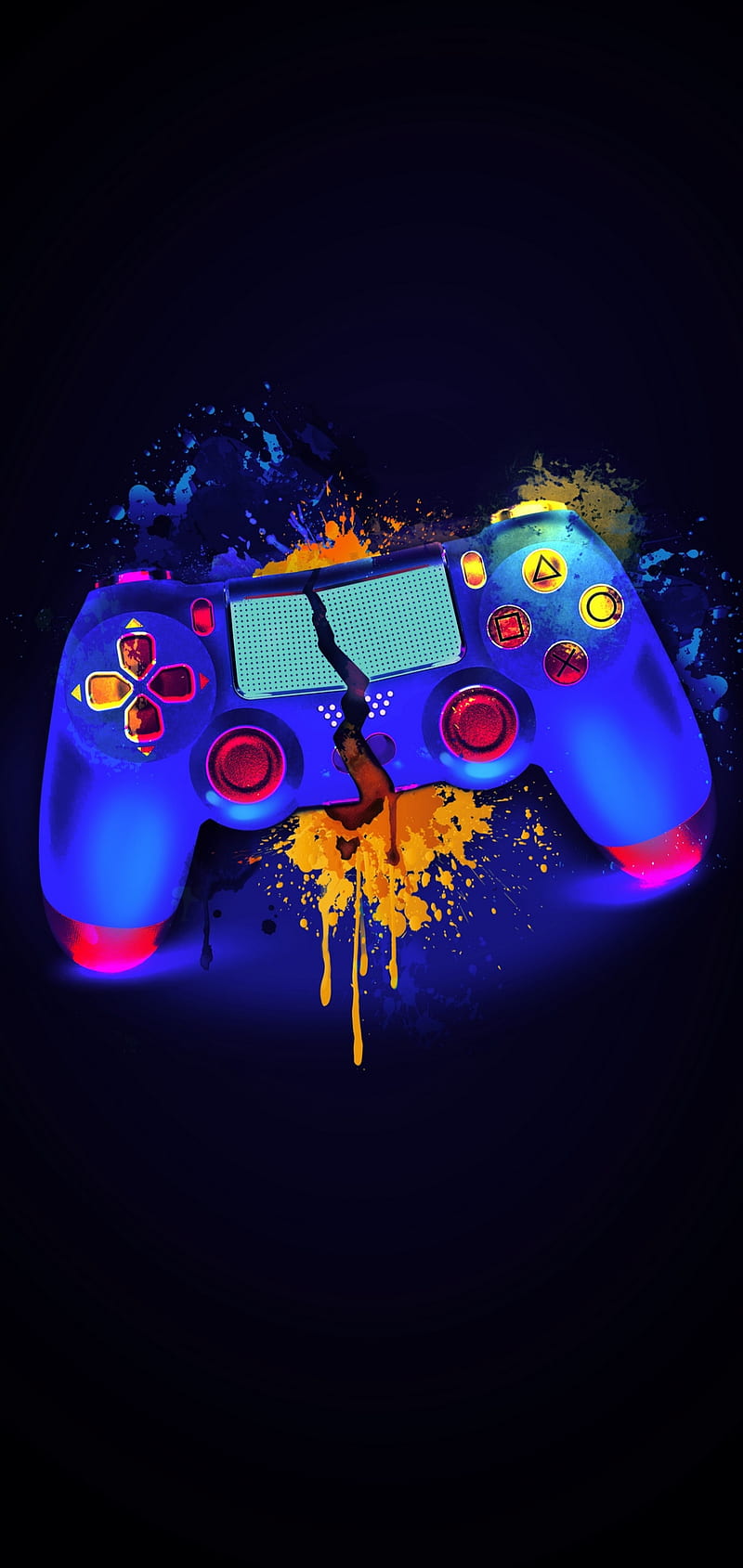Control ps4 abstract, controller, game modern, never, play, player,  station, HD phone wallpaper | Peakpx