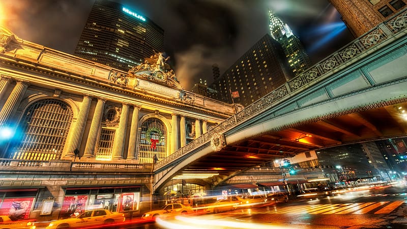 Grand Central Station, architecture, new york city, trey ratcliff, graphy, building, HD wallpaper
