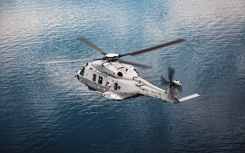 NHI NH90, german military helicopter, German Navy, NH90 Sea Lion, Bundeswehr, military helicopters, HD wallpaper