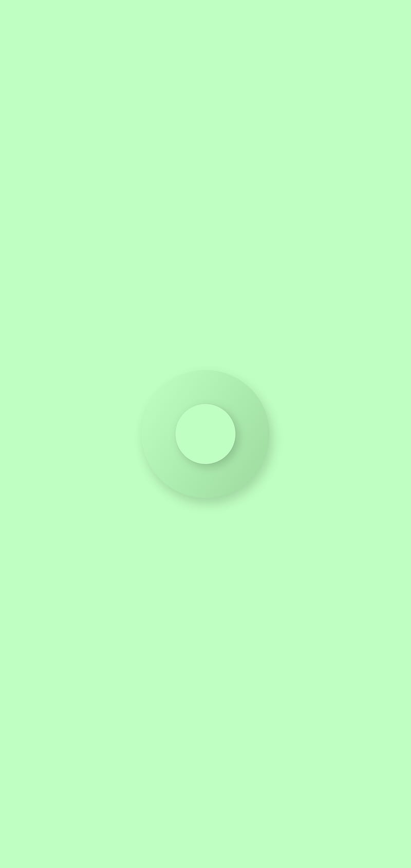 Circle and triangle, desenho, flat, green, minimal, mint, premium, HD phone wallpaper