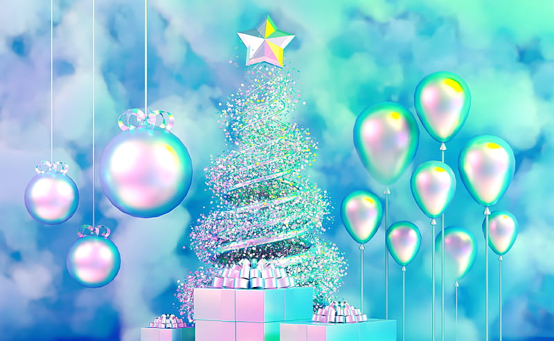 christmas decoration 2020, happy new year 2020, merry christmas 2020, HD wallpaper
