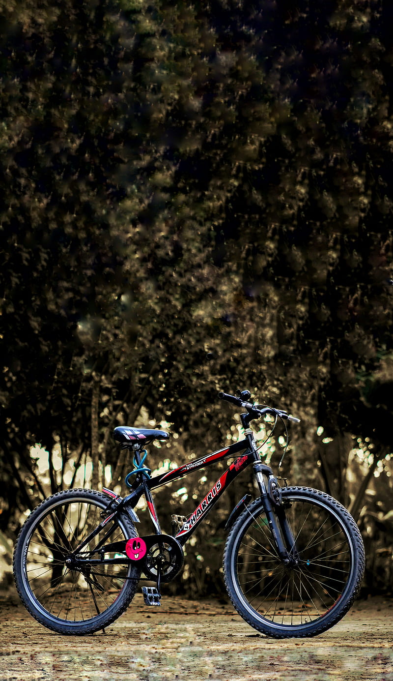 bike, bicycle, mountain, jump, HD phone wallpaper