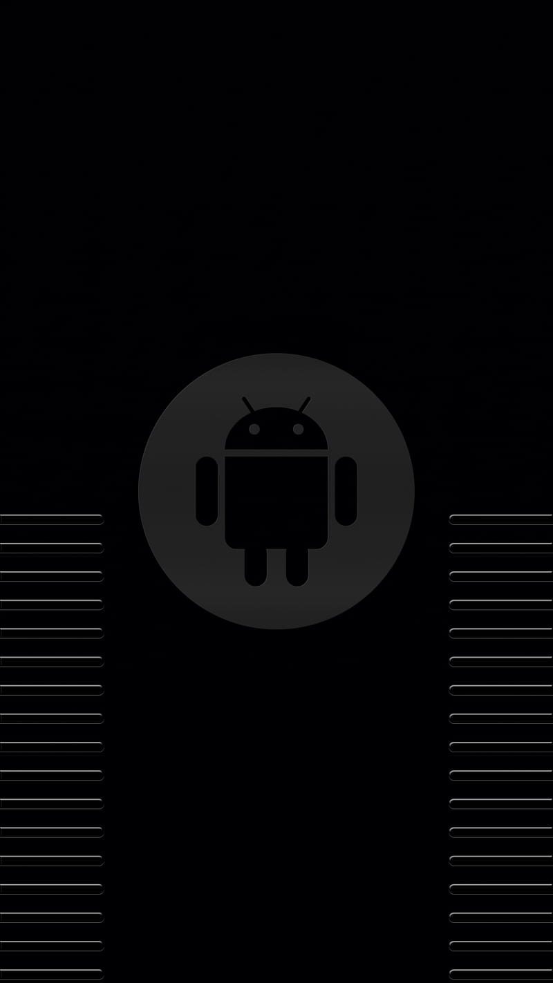 Dark Droid, 929, amoled, android, android o, black, classy, clean, droid, galaxy, google, htc, minimal, pixel, s8, HD phone wallpaper