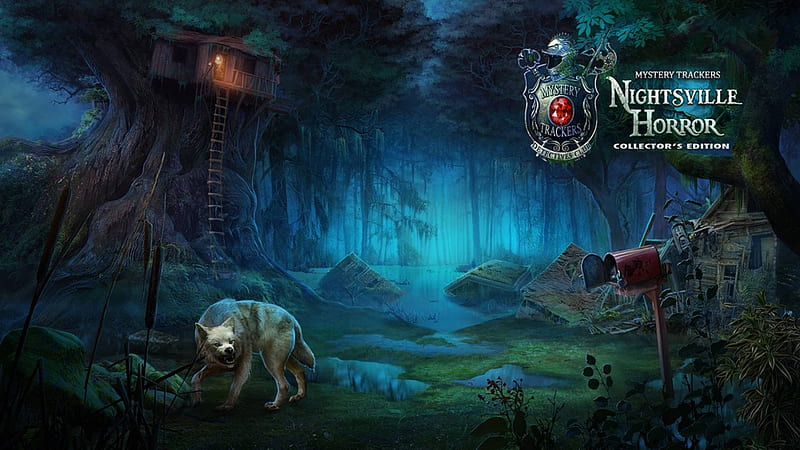 Mystery Trackers 8 - Nightsville Horror 01, hidden object, cool, video ...