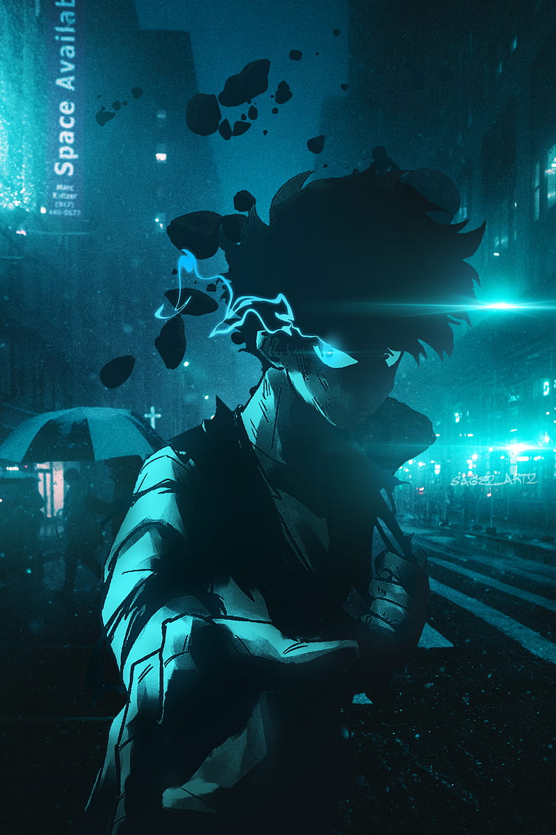 Demon slayer zenitsu agatsuma around blue lightning with black backgorund  anime-, HD wallpaper | Peakpx