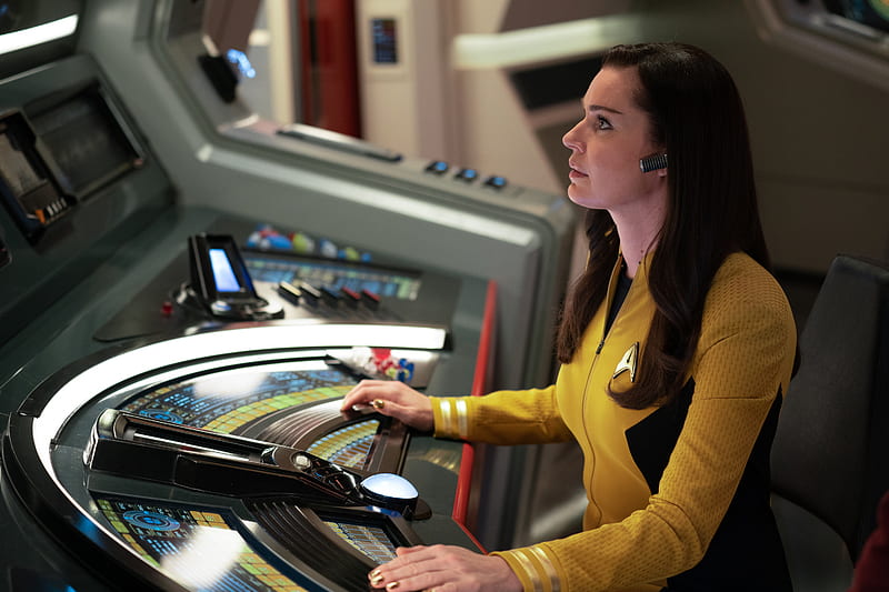 Star Trek, Star Trek: Strange New Worlds, Rebecca Romijn , Una Chin-Riley, HD wallpaper