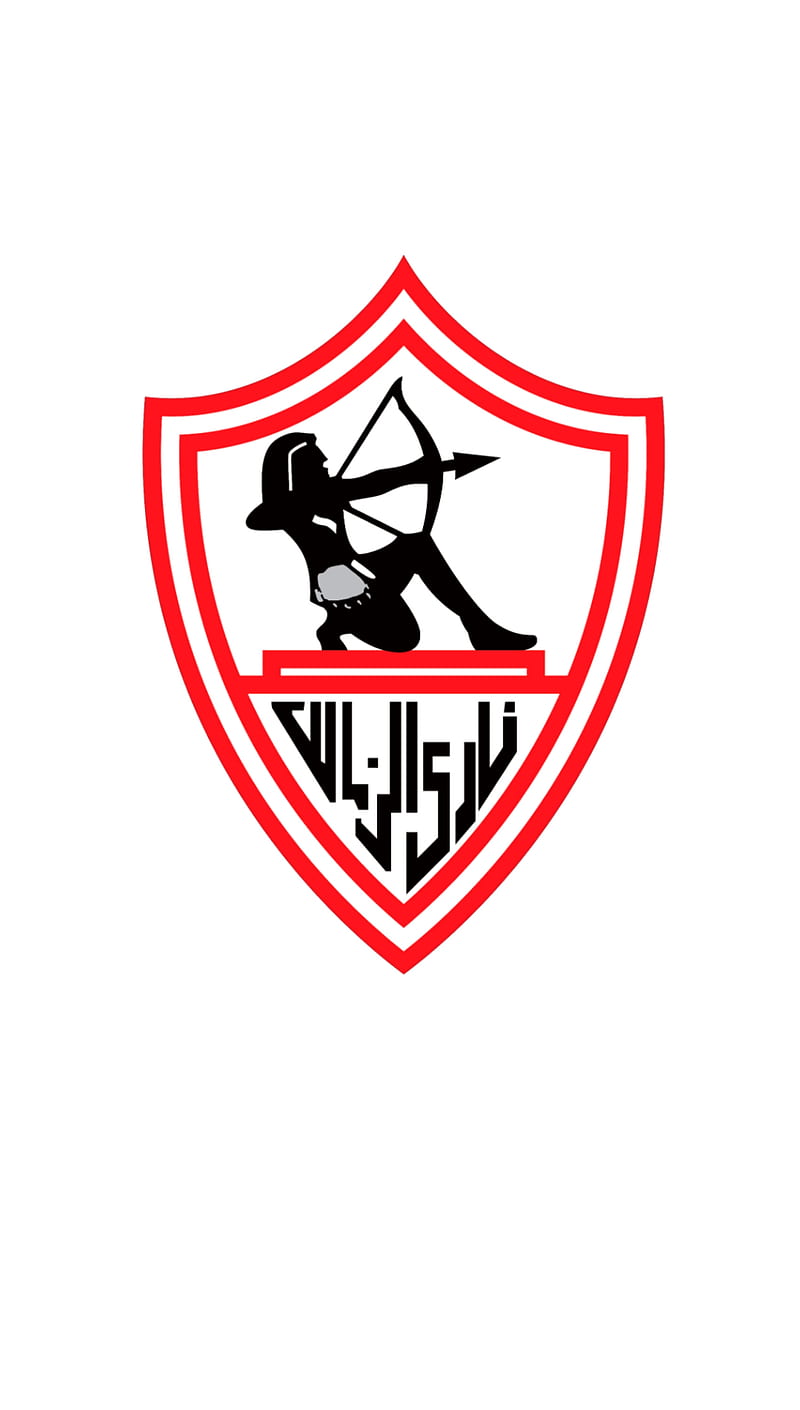 Zamalek , logo, zamalek sc, HD phone wallpaper