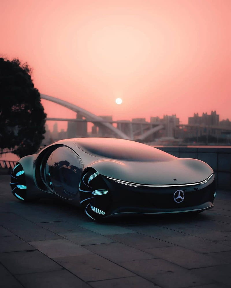 Benz Avtr car concept car future mercedes sport esports super  vision HD phone wallpaper  Peakpx
