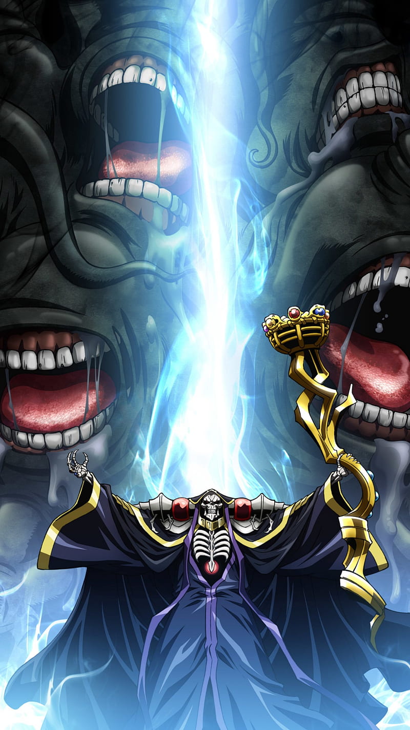 Overlord, ainz ooal gown, overlord 3, HD phone wallpaper